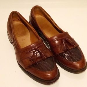 Allen Edmonds 12 D 1849. Brown Tassel Loafers